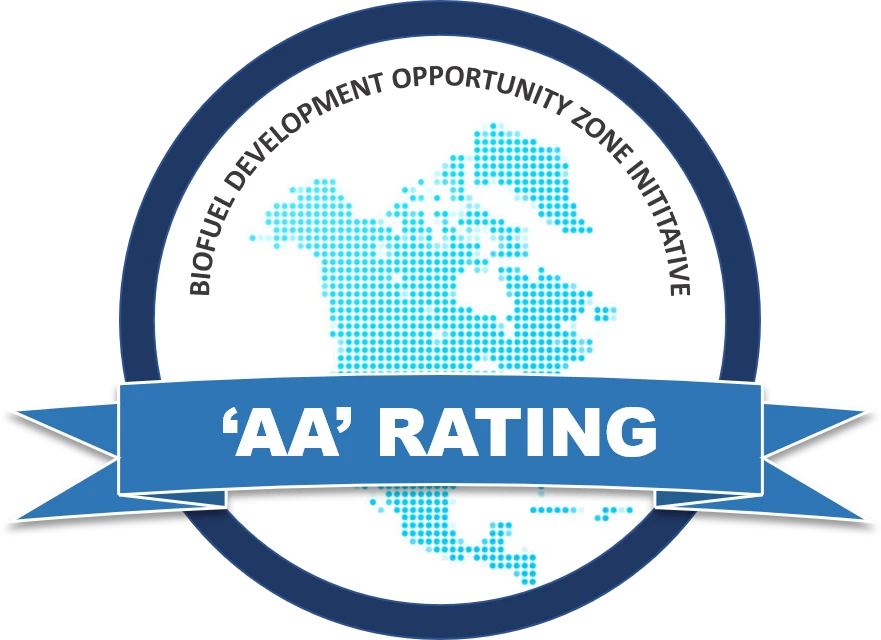 Biofuel Development Opportunity Zone Initiative 'AA' Rating